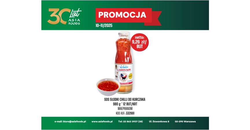 PROMOCJA DO KOŃCA 11/2025: SOS DO KURCZAK MAEPRANOM 980G