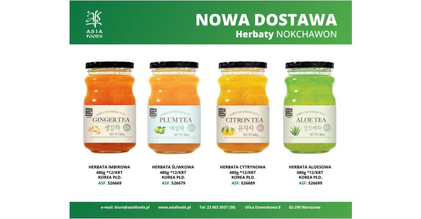 NEW ARRIVAL: HERBATY NOKCHAWON