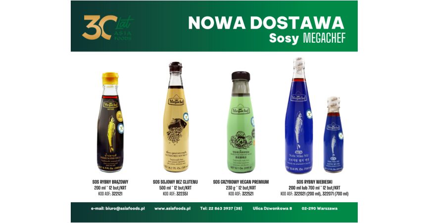 NOWA DOSTAWA: SOSY MEGACHEF