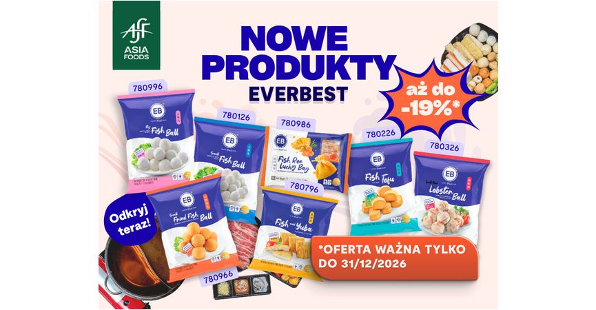 NOWE PRODUKTY: KULKI MROŻONE EVERBEST
