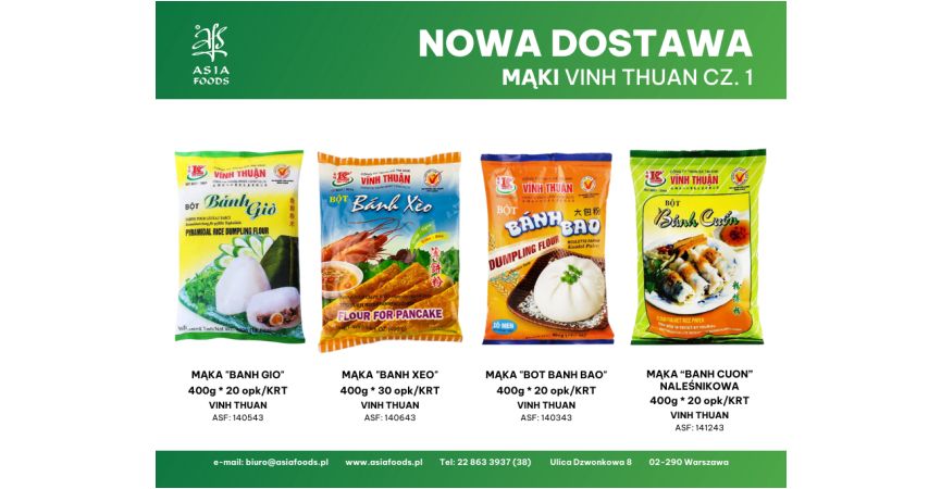 NOWA DOSTAWA: MĄKA VINH THUAN CZ.1