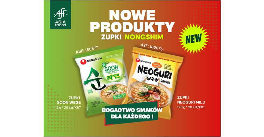 NOWE PRODUKTY: ZUPKI NONGSHIM