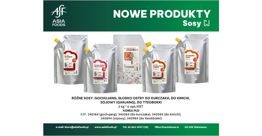 NOWY PRODUKT: SOSY CJ 2KG