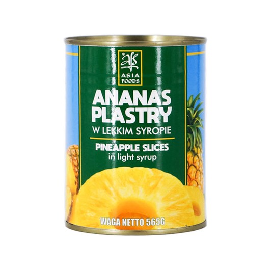 ANANAS PLASTRY - ASIAFOODS - 565g *24 -zdjęcie numer 1