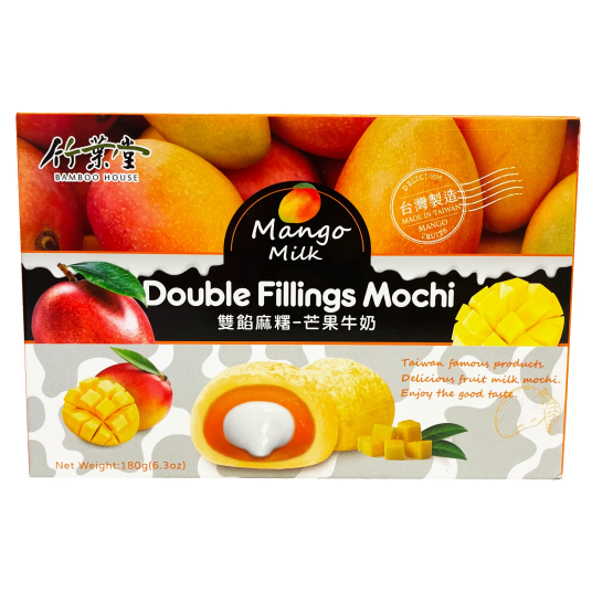 CIASTKA MOCHI-MLECZNE-MANGO 180g*24op/KRT-8820 -zdjęcie numer 1