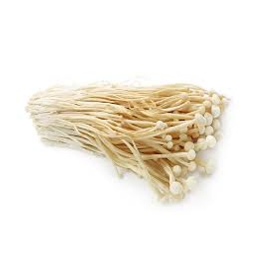 GRZYBY ENOKI ŚWIEŻE (NAM KIM) - 100g*50opk/krt -zdjęcie numer 1