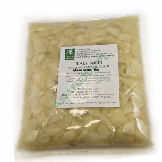 IMBIR MARYNOWANY - BIAŁY-ASF - 1,5 kg*10op/ka -zdjęcie numer 1