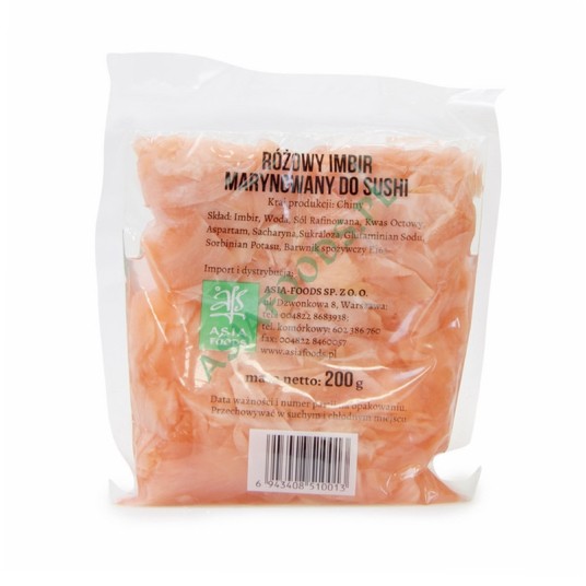 IMBIR MARYNOWANY - RÓŻOWY- 300g * 50opk/KRT -zdjęcie numer 1