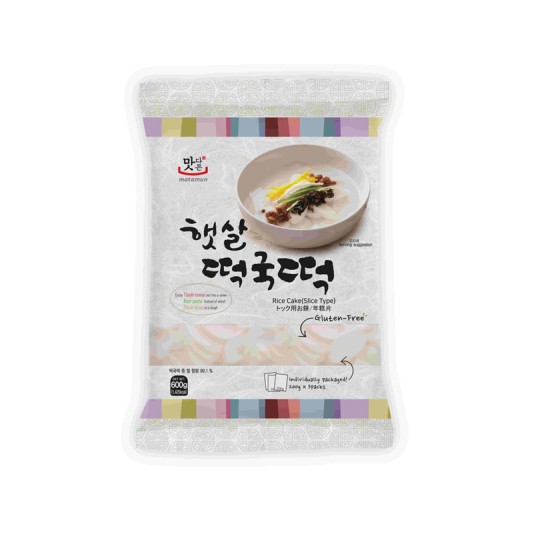 KLUSKI RYŻ. DO TTEOKBOKKI NIEBIES- PLASTRY 600g*12 -zdjęcie numer 1