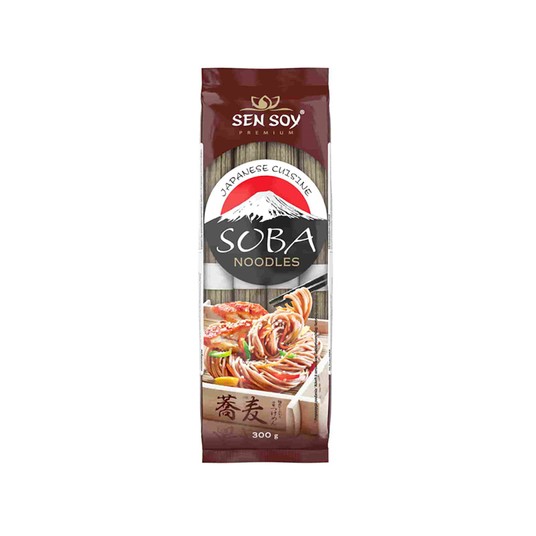 MAKARON SOBA (CN) SENSOY 300g/OPK * 24/KRT -zdjęcie numer 1