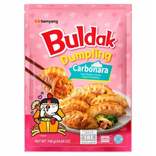 PIEROŻKI GYOZA BULDAK CARBONARA -SAMYANG- 700g*10 -zdjęcie numer 1