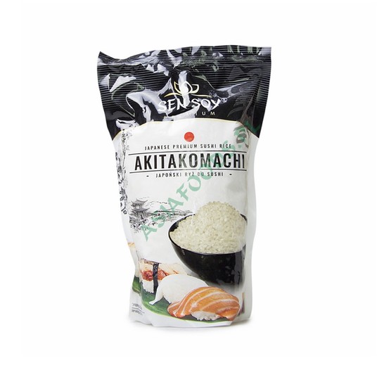 RYŻ DO SUSHI AKITA KOMACHI SENSOY- 1kg/OPK*12/KRT -zdjęcie numer 1
