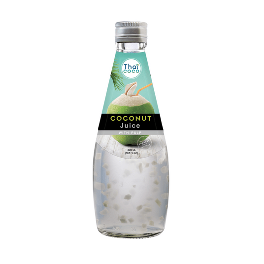 WODA KOKOSOWA Z PULPĄ -50%-THAICOCO- 300 ml*24/KRT -zdjęcie numer 1