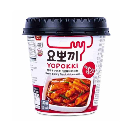 YOPOKKI-KLUSKI RYŻOWE SWEET&SPICY- BIAŁ - 140g*12 -zdjęcie numer 1