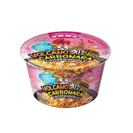 ZUPKI VOLCANO CARBONARA KUBEK-PALDO - 105g*16/KRT -zdjęcie numer 1