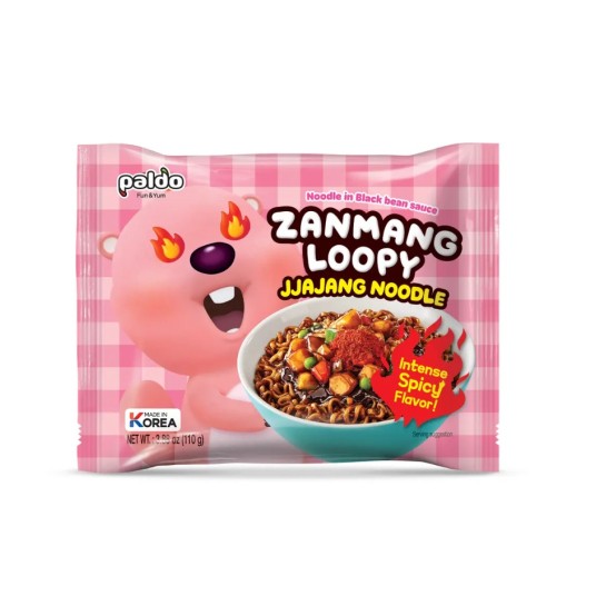 ZUPKI ZANMANG LOOPY- SPICY - PALDO-110g*4*8/KRT -zdjęcie numer 1