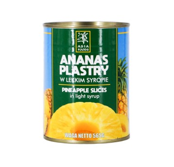 ANANAS PLASTRY - ASIAFOODS - 565g *24