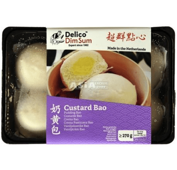 BUŁECZKI DELICO BAOZI Custard Bun 270g*20/krt