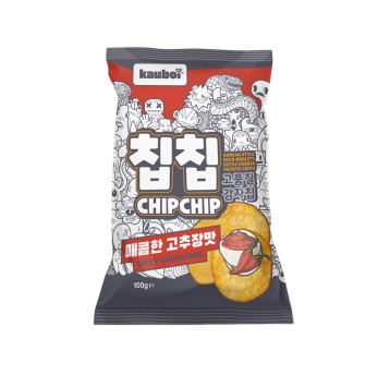 CHIPSY ZIEM. GOCHUJANG -100g*10op/KRT
