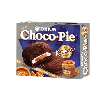 CIASTO CHOCOPIE KARAMEL 360g*8 PDL/KRT
