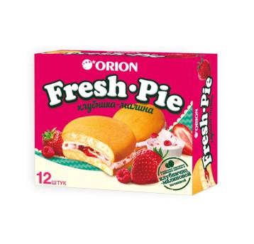 CIASTO FRESH PIE TRUSKAW-MALINOWE -300g*8 PDL/KRT