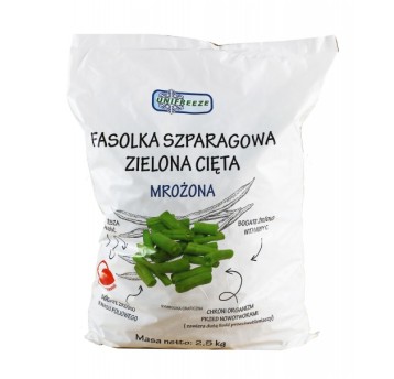 FASOLA SZPARAGOWA MROŻ. 2,5KG/OPK*4/KRT