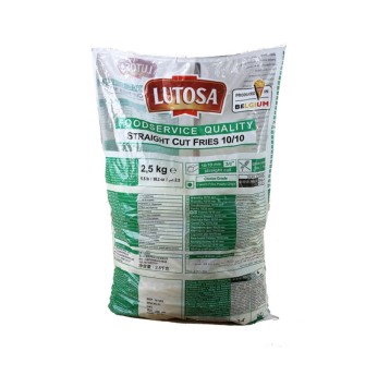 FRYTKI - PROSTE (10*10)-LUTOSA-2,5kg/opK*4/KRT