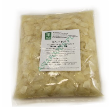IMBIR MARYNOWANY - BIAŁY-ASF - 1 kg*10op/ka