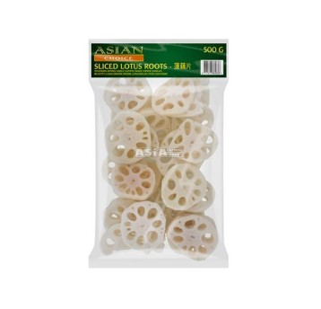 KORZEŃ LOTOSU PLASTRY-MROŻONE - 500g*20/KRT
