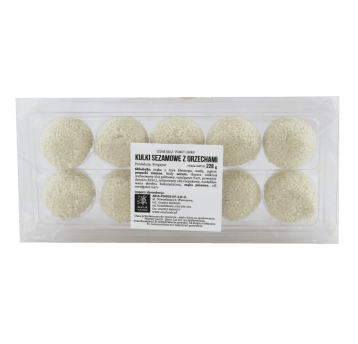 KULKI SEZAM Z ORZECH.- 228g/10szt*24opk/KRT