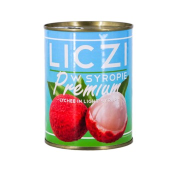 LYCHEE W SYROPIE ASF 565g/PUS*24/KRT