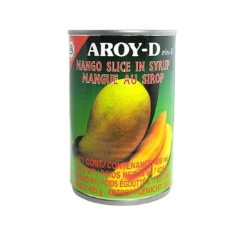MANGO W SYROPIE AROY-D - 425G/PUS*24/K