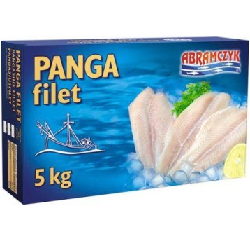 PANGA FILET ABRAM.(220-300g)IQF 80% -5KG/KRT