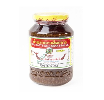 PASTA CHILI Z OLEJEM SOJ-PANTAI-500g/SLK *12/KRT