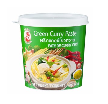 PASTA CURRY GREEN-COCK-1kg*12opk/kart