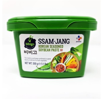 PASTA SSAMJANG SOJOWA- ZIELONA BIBIGO-500g*20/KRT