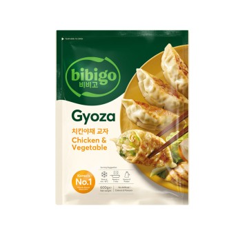 PIEROŻKI GYOZA Z KURCZAK.& WARZ.- BIBIGO-600g*12