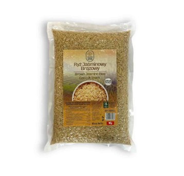 RYŻ JAŚMINOWY BRĄZOWY -ST25 - GL - 1kg*12op/KRT