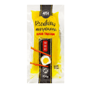 RZODKIEW TAKUAN OSHINKO CIĘTE 350g*30/KRT
