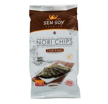SNACKI NORI TERIYAKI SENSOY-NIEB.4,5gr x 18opk/KRT