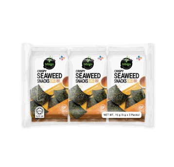 SNACKI WODOROSTU-ORIGINAL- BIBIGO-(5g*3)*12