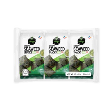 SNACKI WODOROSTU-WASABI- BIBIGO-(5g*3)*12