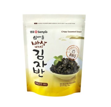 SNACKI Z WODOROSTU- BBQ-SEMPIO-50g*12op