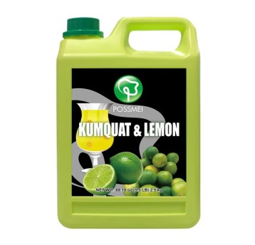 SYROP Z KUMKWA I LEMONKI - POSSMEI -2,5 kg*6/KRT