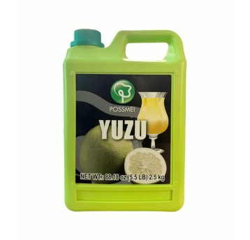 SYROP Z YUZU POSSMEI- TAJWAN 2,5 kg*6