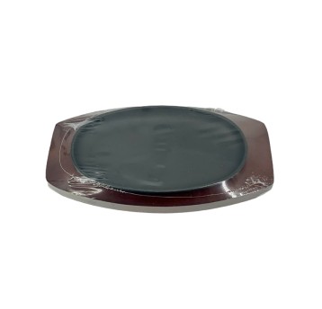 TALERZ ŻELIWNY OWAL 12 SZT/KRT