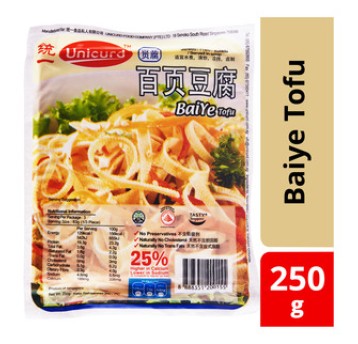 TOFU BAIYE T36- UNICURD 250G/OPK *24/KRT