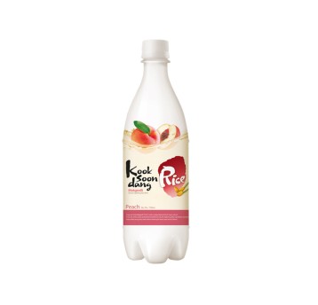 WINO RYŻ. Makgeolli Peach 3% vol.- KSD - 750ml*20