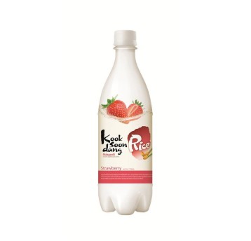 WINO RYŻ. Makgeolli Truskaw. 3% vol.- KSD-750ml*20