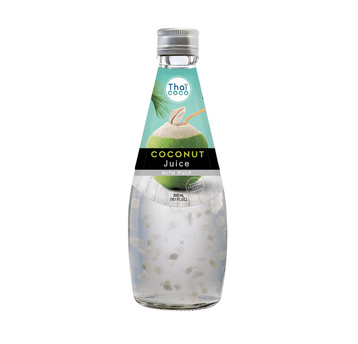 WODA KOKOSOWA Z PULPĄ -50%-THAICOCO- 300 ml*24/KRT